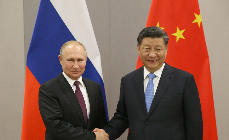 Vladimir Putin And Xi Jinping File Image