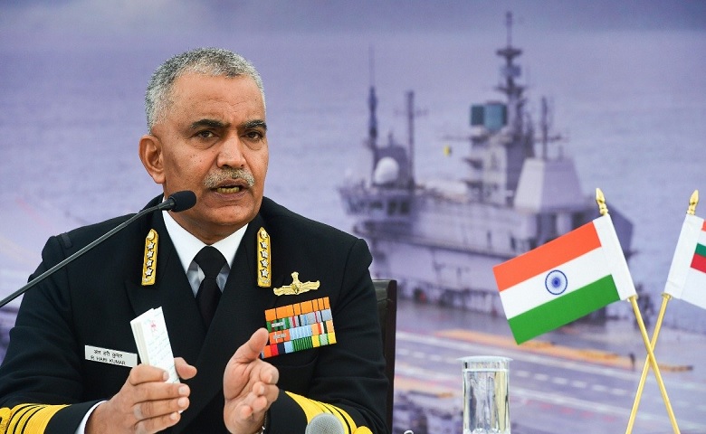 Chief of Naval Staff Admiral R Hari Kumar