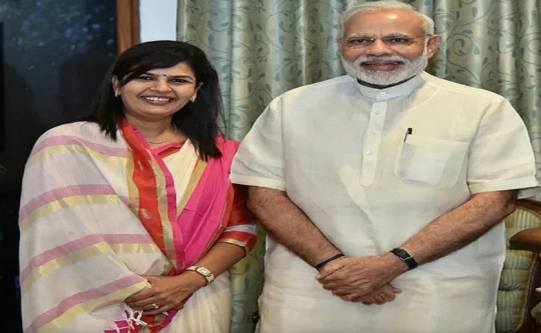 DR Darshita Shah and PM Modi