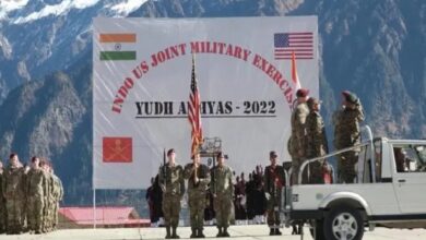 India-US joint military drills at LAC