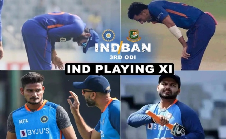 India vs Bangladesh 3rd ODI Playing XI