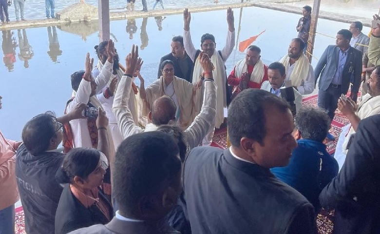 Mamata Banerjee in Pushkar