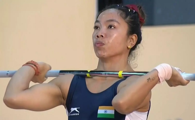 Mirabai Chanu in World Weightlifting Championships 2022