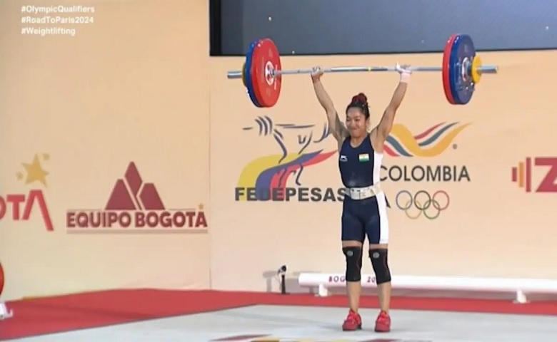 Mirabai Chanu won a silver medal