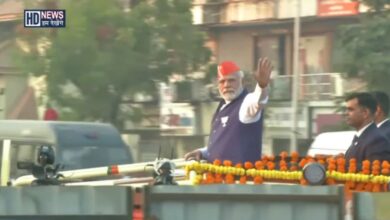 PM MODI Road Show - Hum Dekhenge News