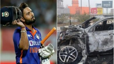 Rishabh Pant car accident