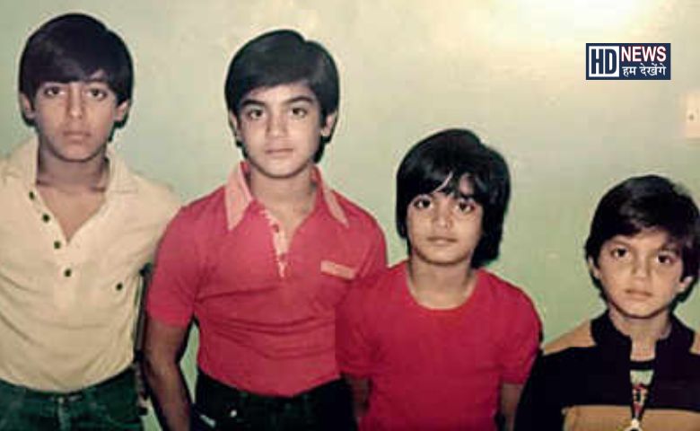 Salman Khan Childhood Pic - Hum Dekhenge News