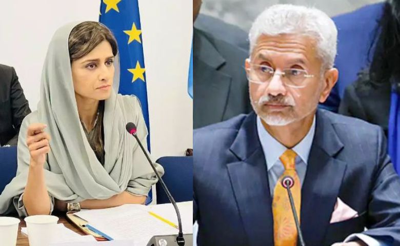 S Jaishankar and Hina Rabbani Khar