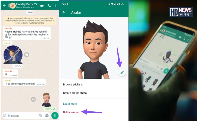 Whatsapp Avatar Feature - Hum Dekhenge News