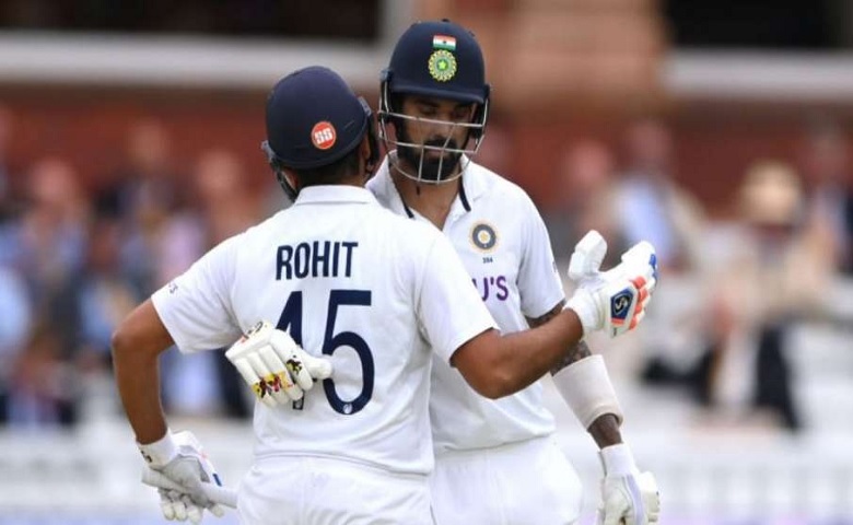 cricketer KL Rahul and Rohit Sharma