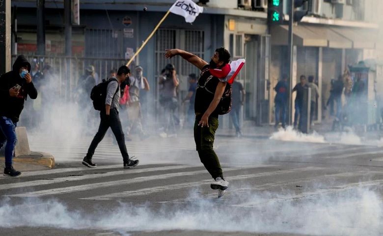 violent protests in Peru