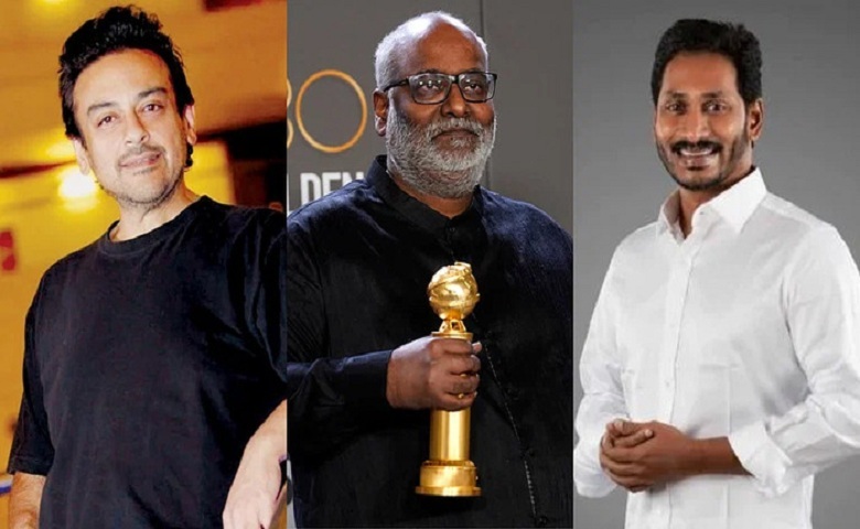 Adnan Sami, MM Keeravani and Andhra Pradesh CM