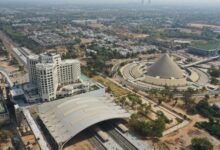 Corporationbuilding in Gandhinagar