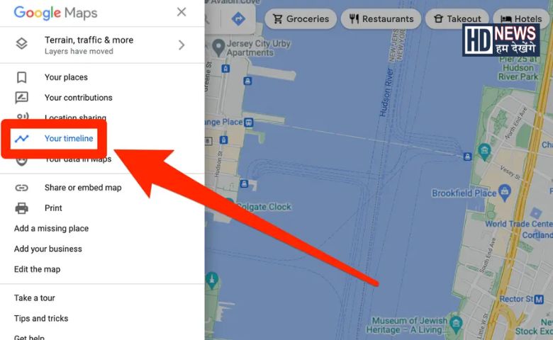 Google Maps Timeline - Hum Dekhenge News