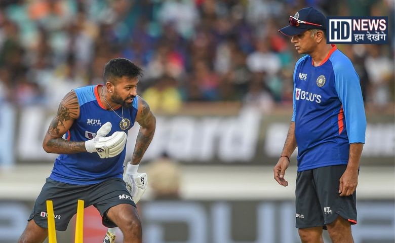 Hardik Pandya and Rahul Dravid - Hum Dekhenge News 