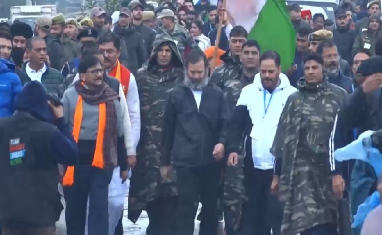 Rahul Gandhi in Kashmir Hum Dekhenge News