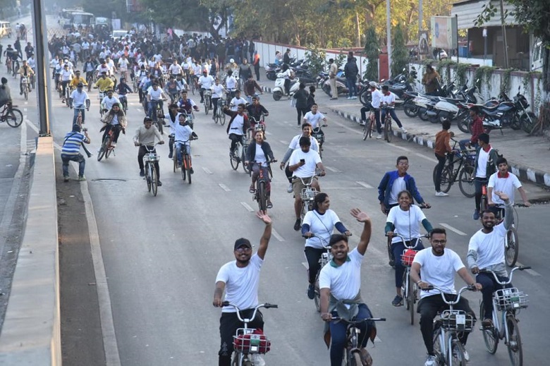 Surat Cyclothon Hum Dekhenge News 01