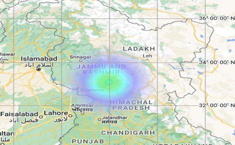 Earthquake in Jammu and Kashmir Hum Dekhenge News