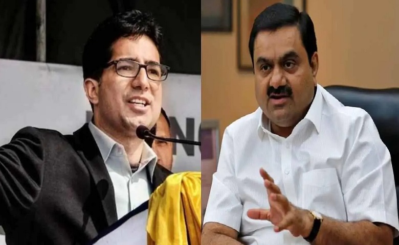 IAS Faesal and Gautam Adani