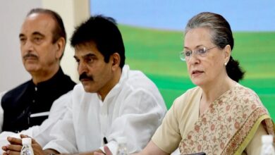 KC Venugopal and Sonia Gandhi