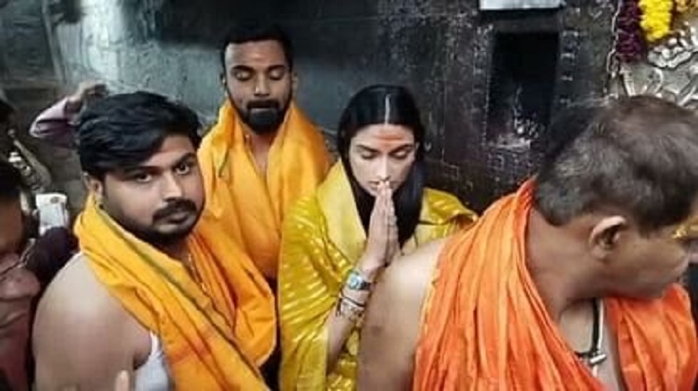 KL Rahul in Ujjain Mahakal