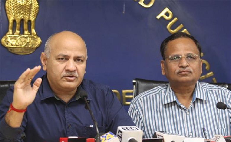 Manish Sisodia and Satyendar Jain