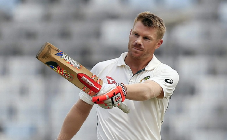 Opener David Warner