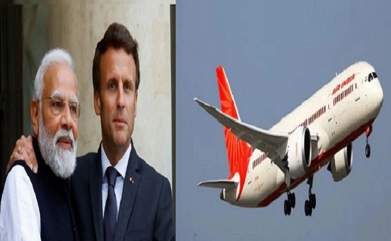 PM Modi Talks Emmanuel Macron