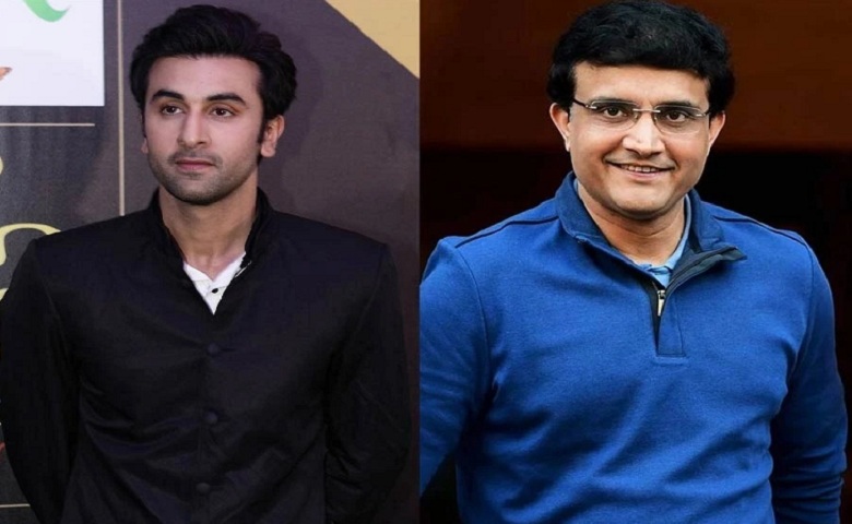 Ranbir Kapoor and Sourav Ganguly