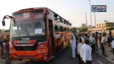 સુરત લક્ઝરી બસ-humdekhengenews