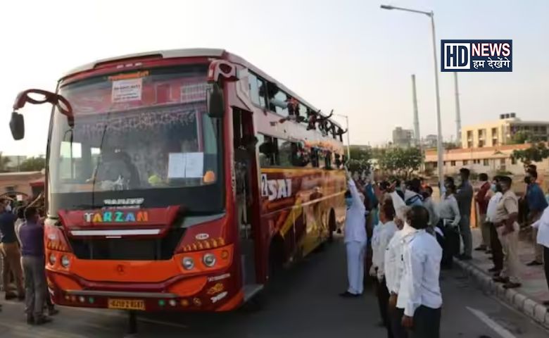 સુરત લક્ઝરી બસ-humdekhengenews