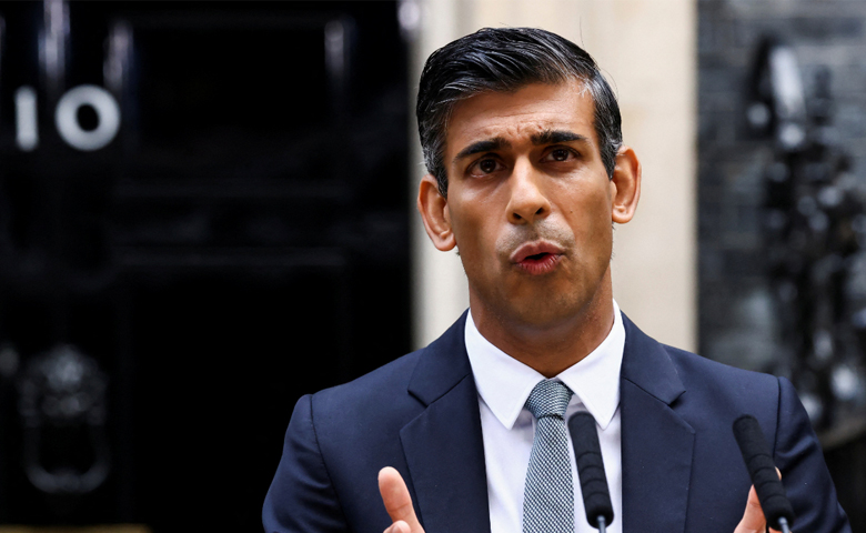 British Prime Minister Rishi Sunak