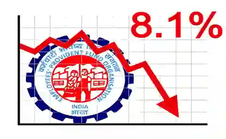  Provident Fund interest Down 