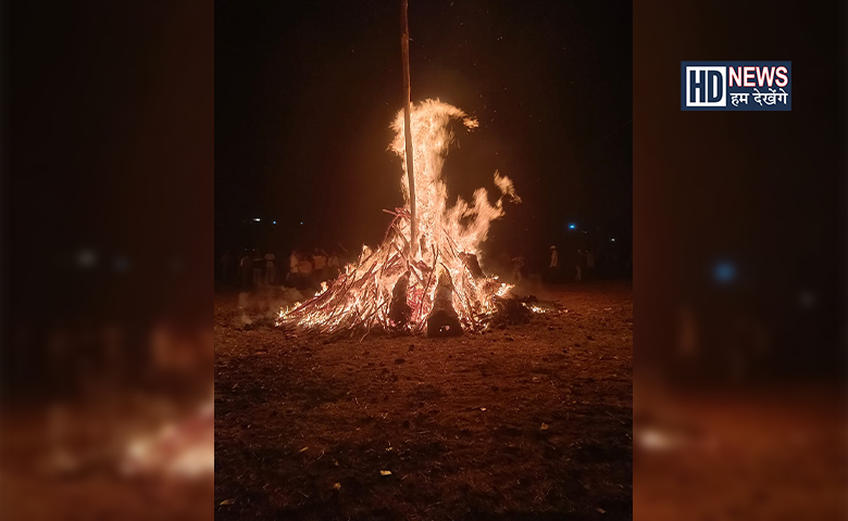 આદિવાસી સમાજની હોળી-humdekhengenews