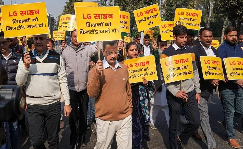 CM Kejriwal and Manish Sisodia