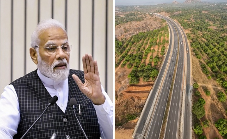 PM MODI and Bangalore Mysore Expressway