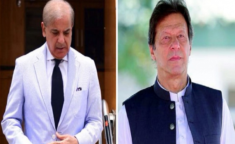 PM Shehbaz Sharif and Imran Khan