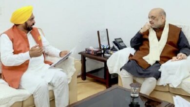 Punjab CM and HM Amit Shah