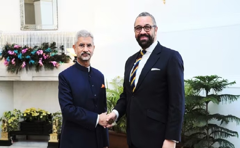 S Jaishankar and James Cleverly