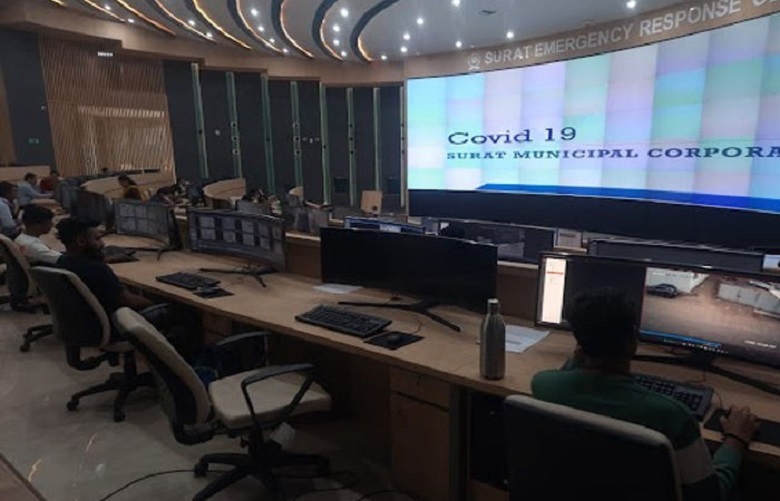 Surat Covid 19 control Room 02