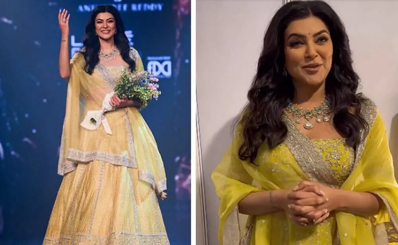 Sushmita Sen lakme Fashion Week