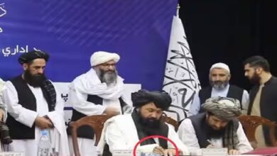 Taliban Cabinet Meeting Fight