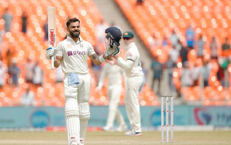 Virat kohli 100 in 4th test