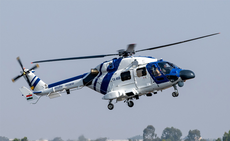 ALH Dhruv helicopter File Image