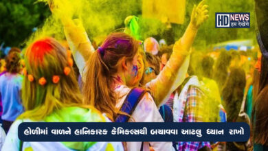 Holi & Hair Care: હોળીના હાનિકારક રંગોથી વાળને આ રીતે બચાવો hum dekhenge news