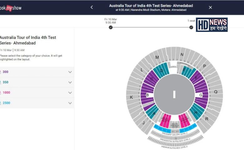 અમદાવાદ ટેસ્ટ માટે બુકિંગ-humdekhengenews