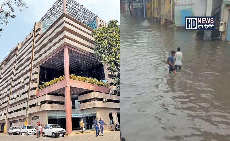 અમદાવાદમાં પાણીનો નિકાલ-humdekhengenews