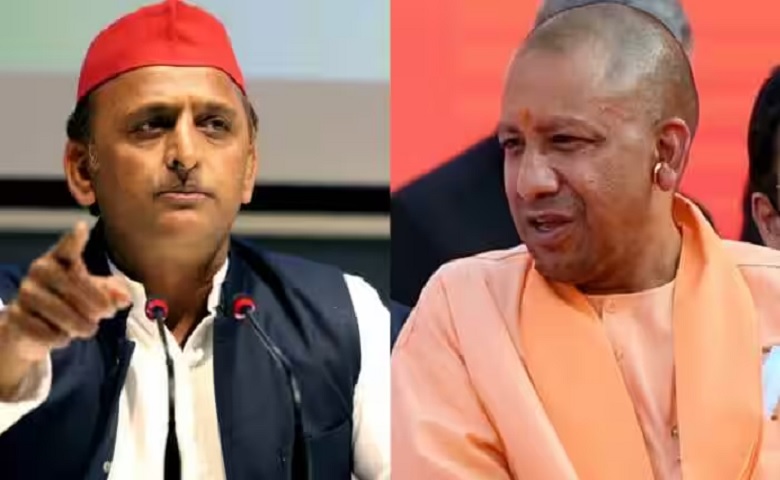 Akhilesh Yadav and Yogi Adityanath