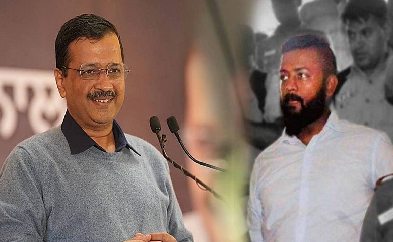 CM Kejriwal and Sukesh Chandrasekhar