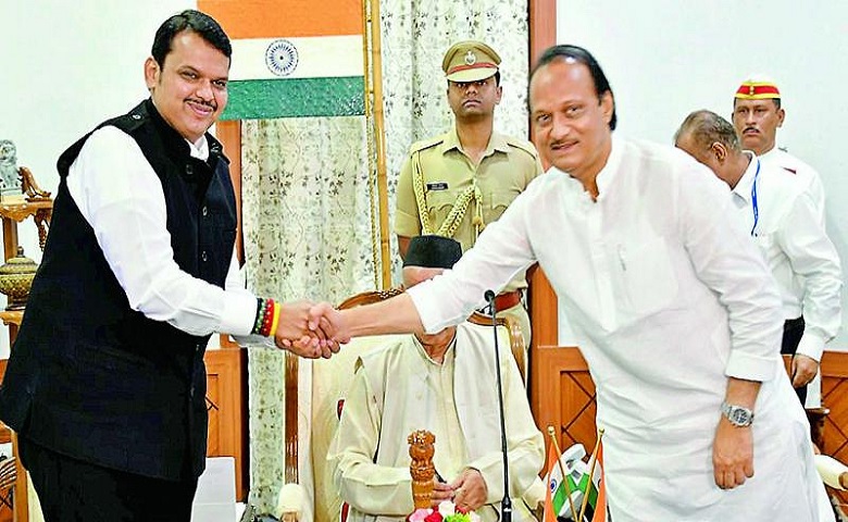 Devendra Fadanvis and Ajit Pawar